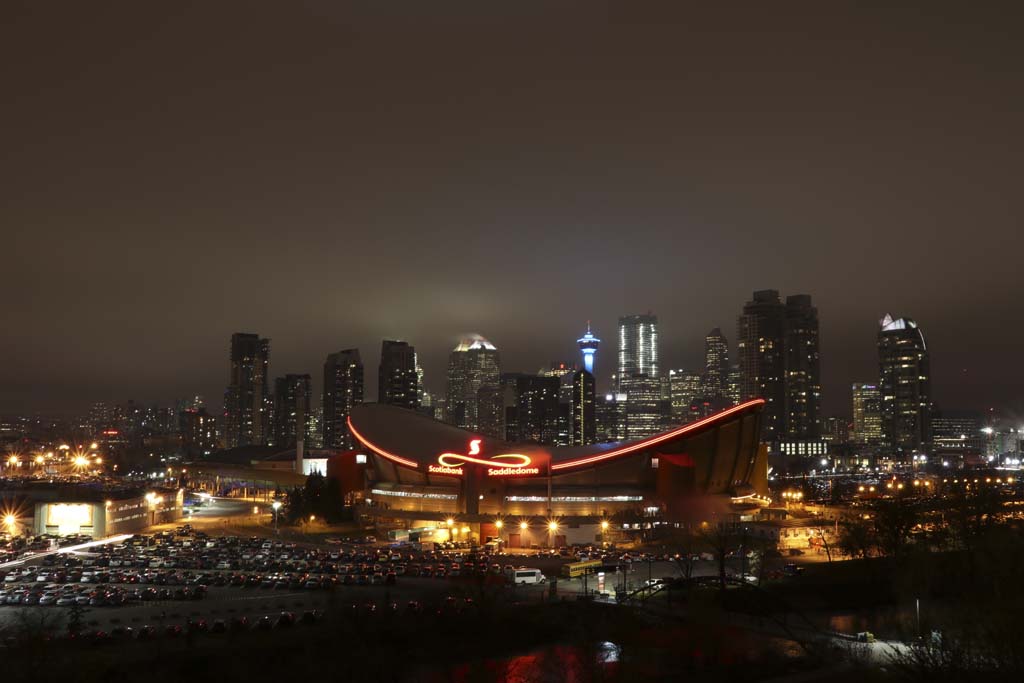 The history of the Calgary Saddledome.